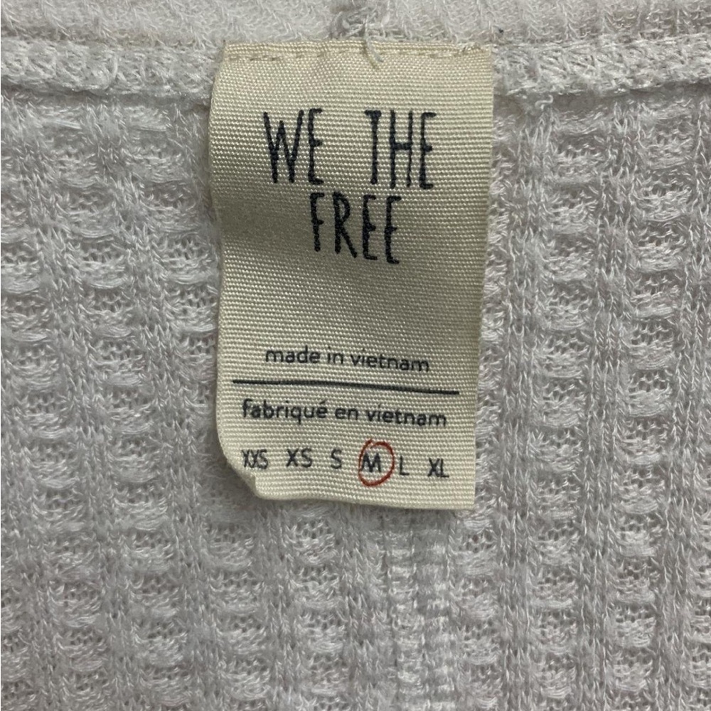 We The Free Textured White Knit Top - Picture 4 of 6